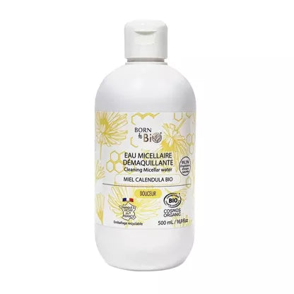 LIQUIDATION / Eau micellaire Peaux sensibles Miel Calendula Bio- Certifiée Bio ARRÊT TOTAL