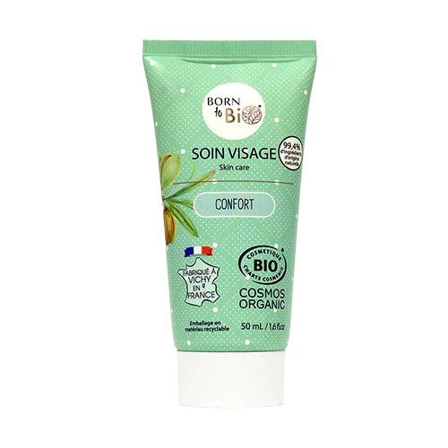 LIQUIDATION / Soin Visage confort - Certifié Bio ARRET TOTAL