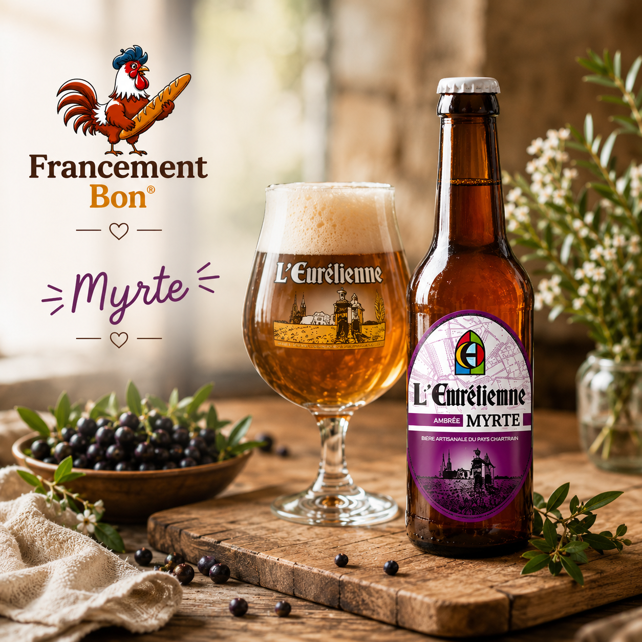 Bière ambrée Myrte 5%