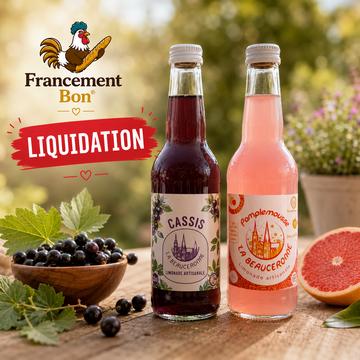 LIQUIDATION / Limonades saisonnières EN REFELXION