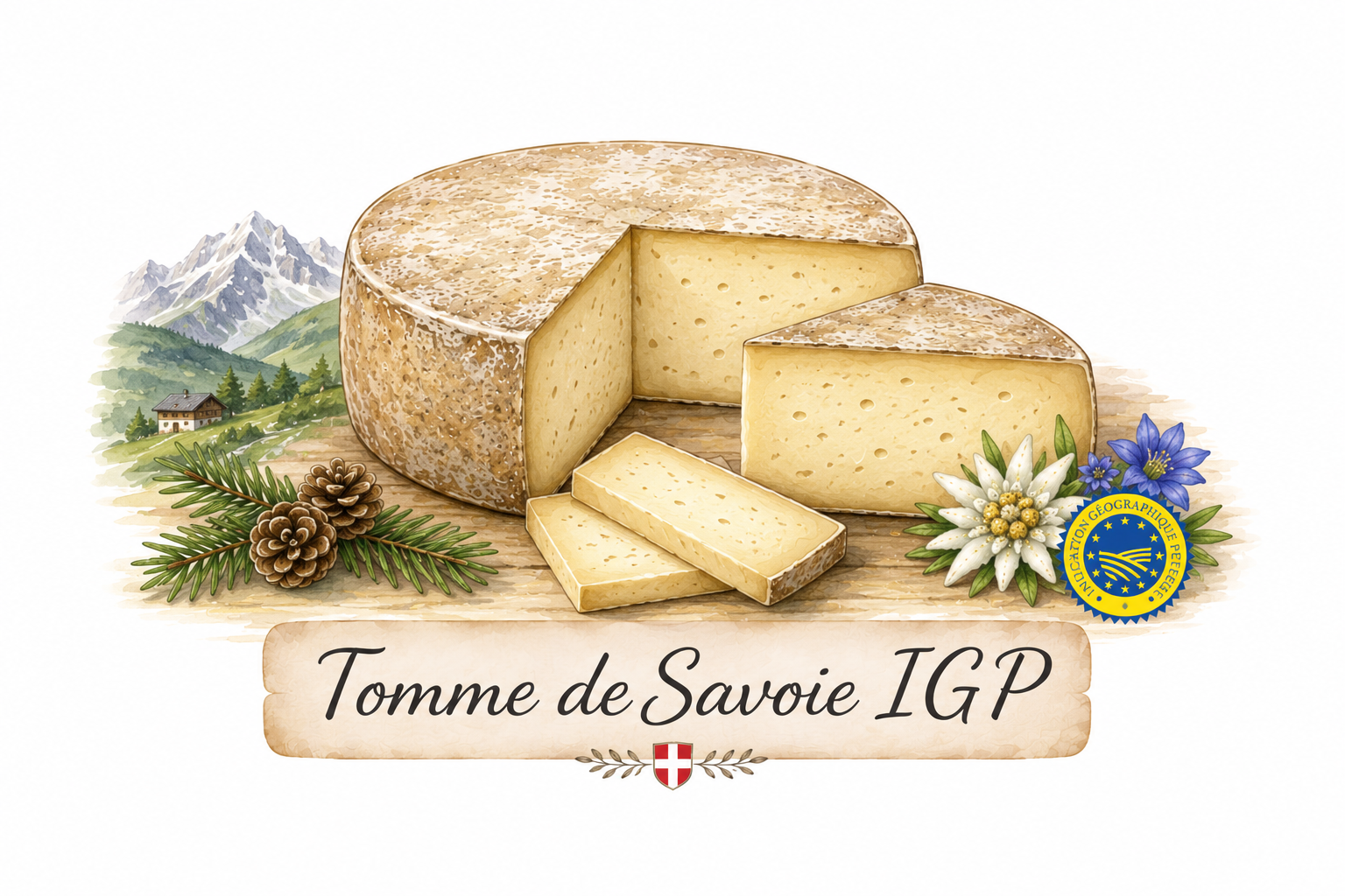 Tomme de Savoie IGP fermière