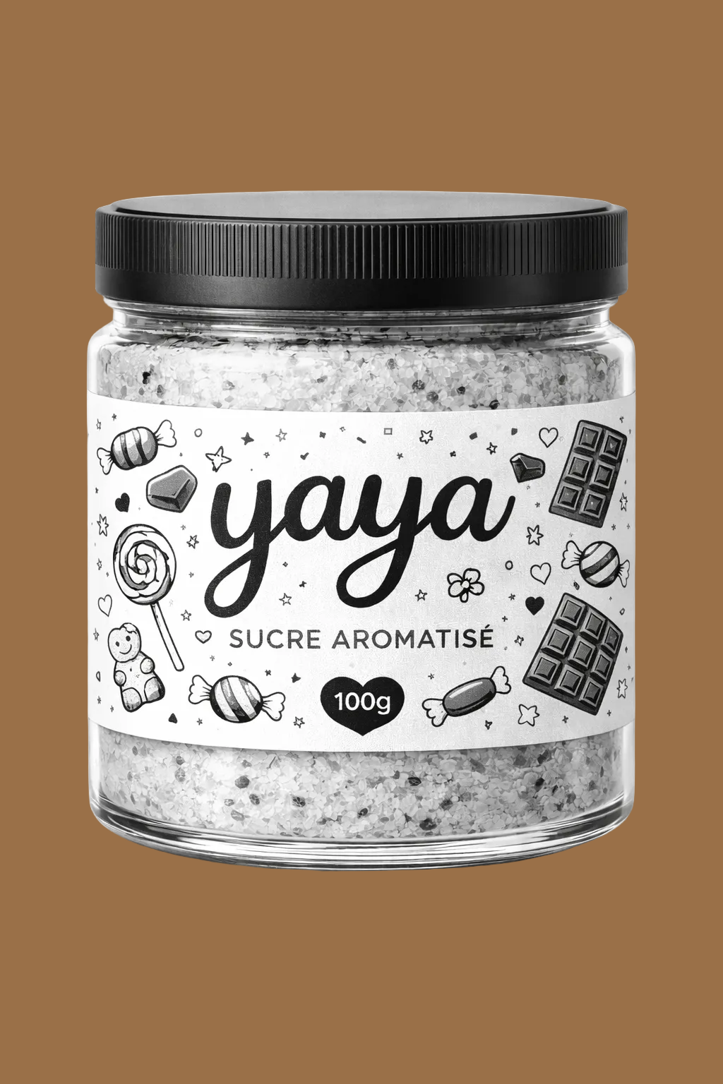 Sucres aromatisés 100% gourmand (100g)