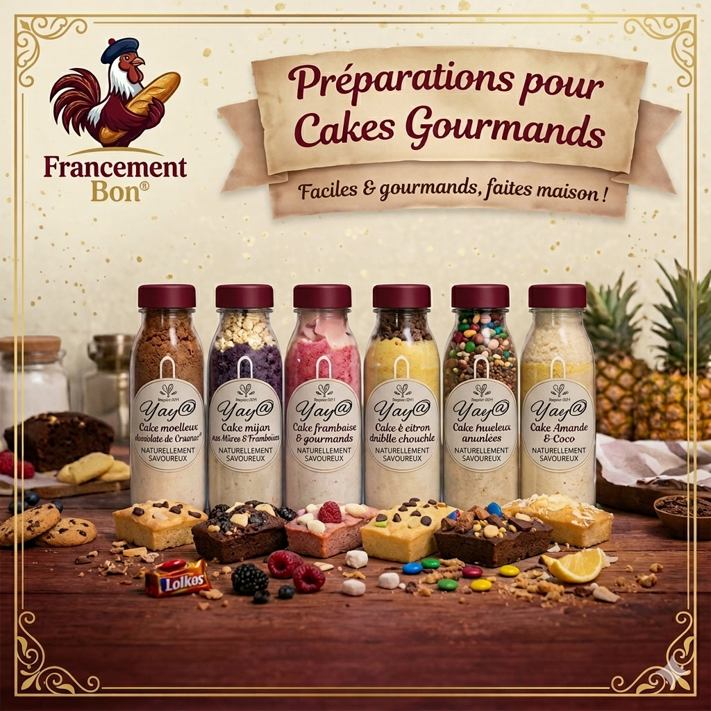 Préparations pour cakes