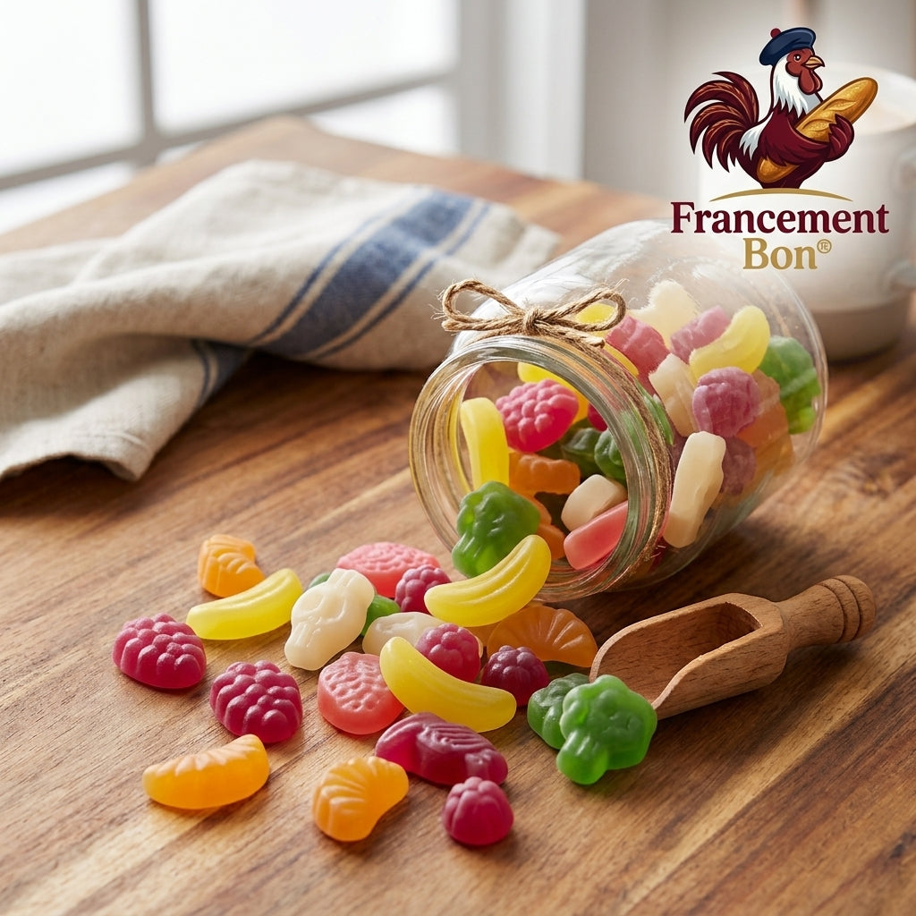 Gros fruits gélifés