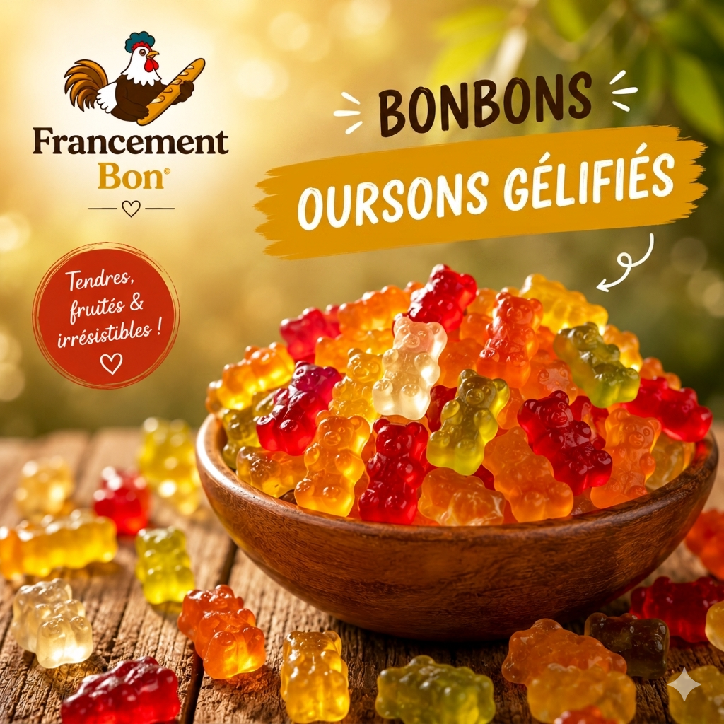 Ours gélifié