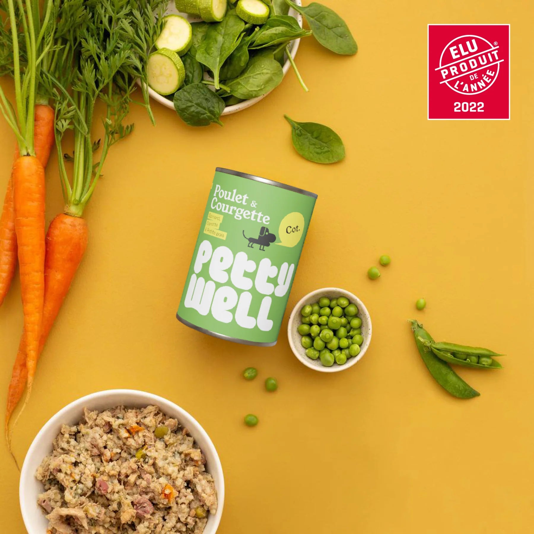 Pâtée Chien - Recette Poulet, Carotte