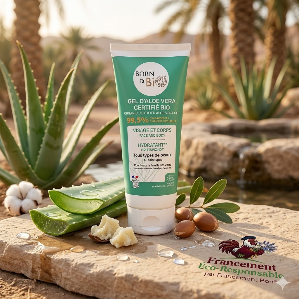 GEL D'ALOE VERA BIO CERTIFIE BIO - 200mL