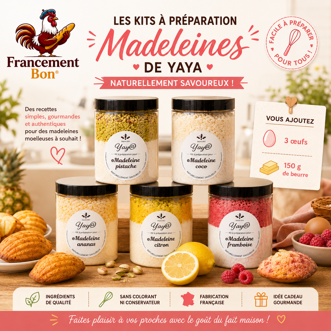 Kit a Madeleines