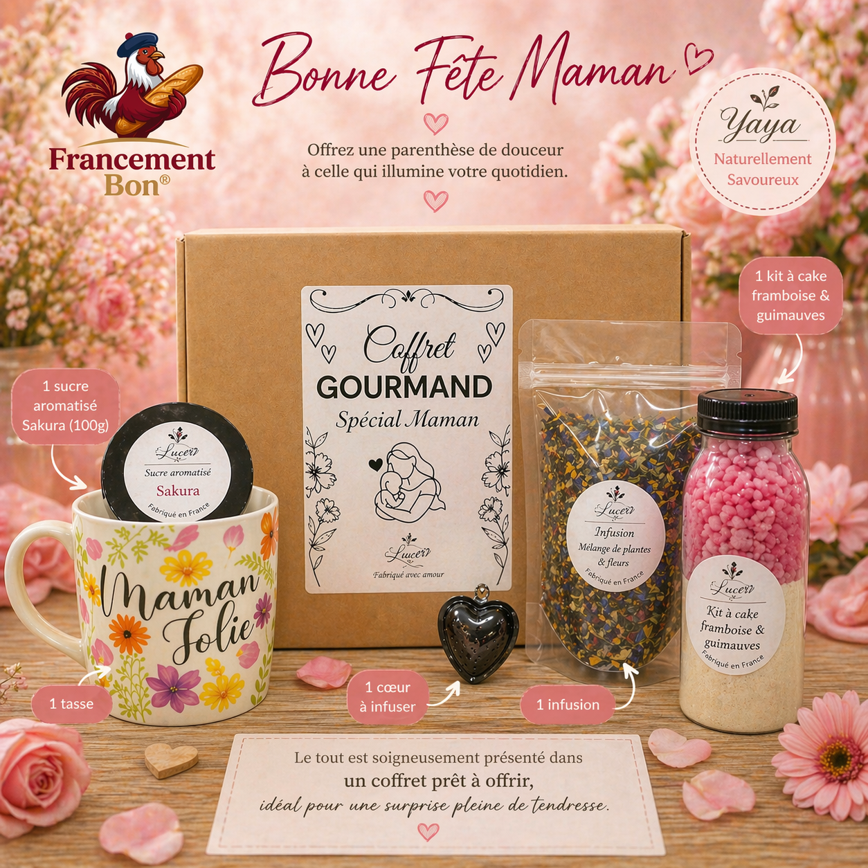 Coffret Fête des Mères - Gourmand & Infusion