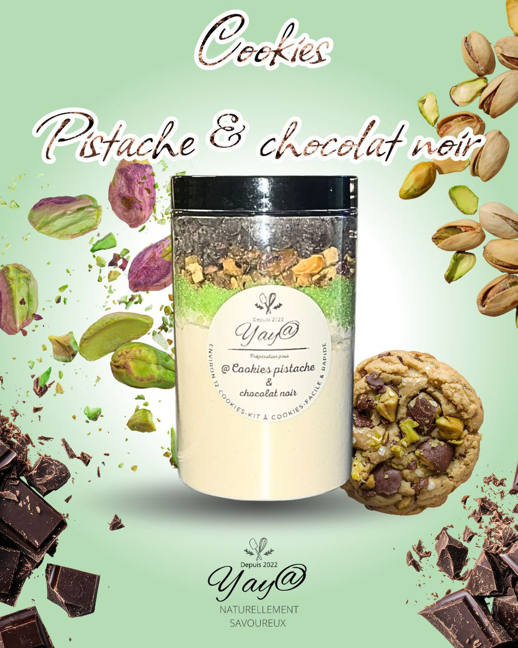 Kits à Cookies - La gourmandise prête à l’emploi 🍪