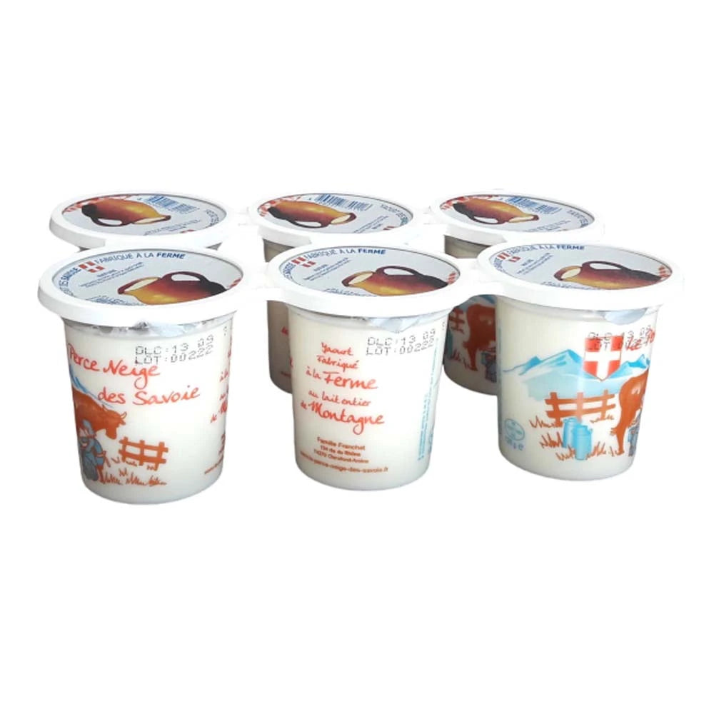 Yaourts Fermiers nature  x6